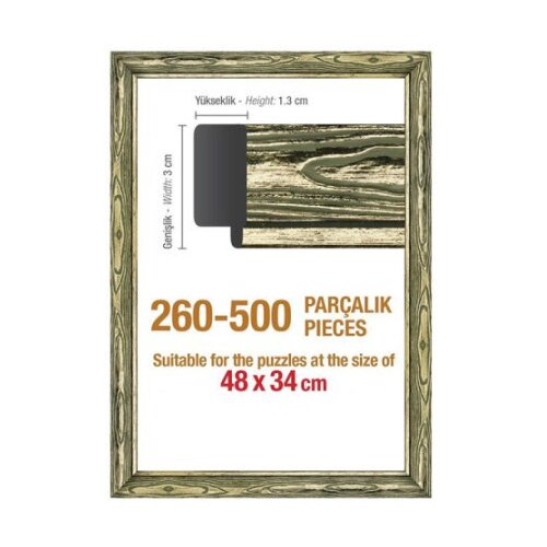  Ram za puzzle 500 4557 zlatni ( 49649 ) Slike