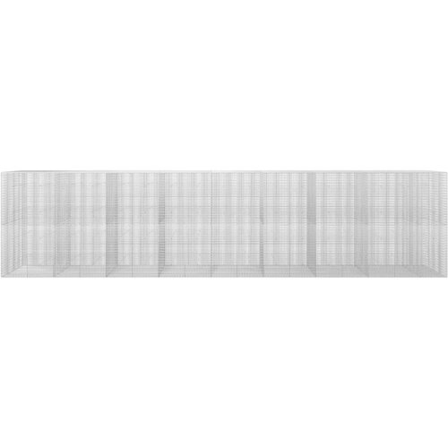  Gabion s žicom debljine 3,5 mm i mrežom 5x2,5 cm 850x50x200 cm Slike