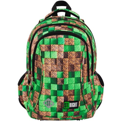 Unipap st.right pixel cubes trodijelni ergonomski &scaron;kolski ruksak, BP26 39x27x17cm Cijene