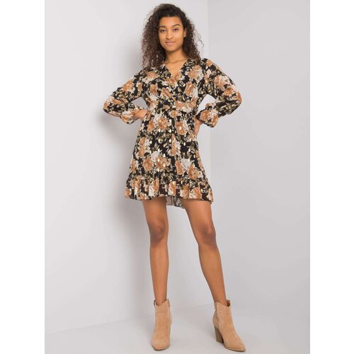 Italy Moda Dress-DHJ-SK-12220-2.14P-black-beige Slike