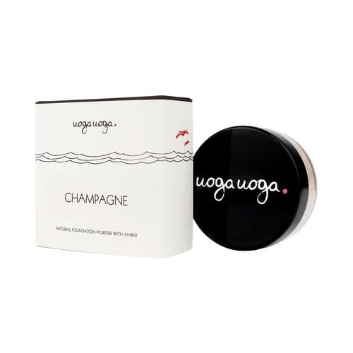 UOGA UOGA foundation powder with spf 15 mini sizes - šampanjec Cene