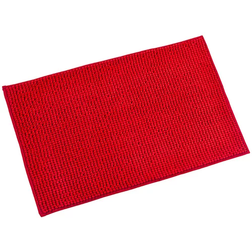 CAMARGUE tepih za kopalnico zottel (50 x 80 cm, rdeč, mikrovlakna)