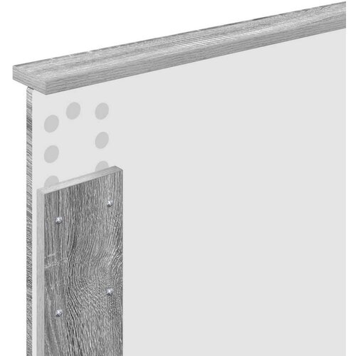  Krevet s od storage Siva Sonoma 75 x 190 cm Konstruirano drvo Slike