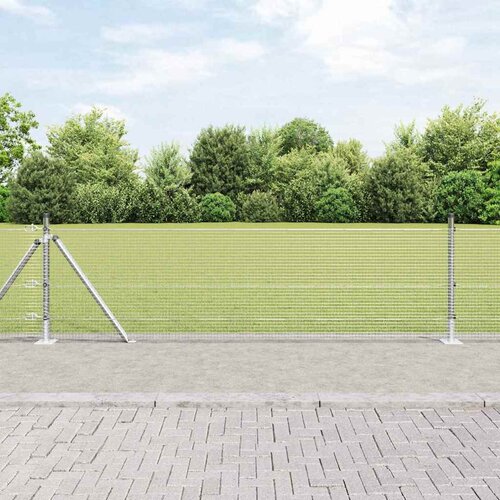  Zavareno žičano ogradno mreža s betonskom podlogom 25 x 0,5 m Cijene