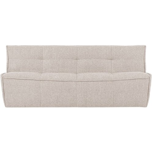 Vtwonen Bež sedežna garnitura iz tkanine boucl&amp;eacute; 204 cm Cluster &amp;ndash; Slike