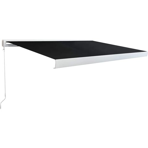 Povlačivi tende Crna 400 &times; 300 cm Aluminij Cijene