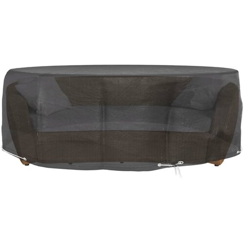 Maison Chic Prevleka za zunanjo pohištvo - Prevleka za ležalnik 2 kosa 10 obročkov Ø236x67 cm okrogla, (21795498) Cene