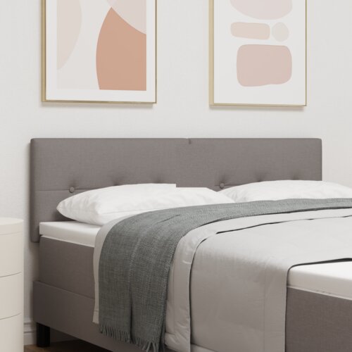  LED Uzglavlje S Gumbima Taupe 72 cm Tkanina Cijene