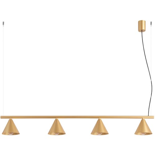 Sollux Lighting Lestenec NOX 4L zlata, (5000352408) Cene
