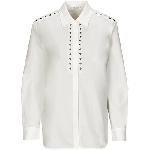 Ikks Srajce & Bluze CHEMISE ML STRAIGHT COTTON Bela Cene
