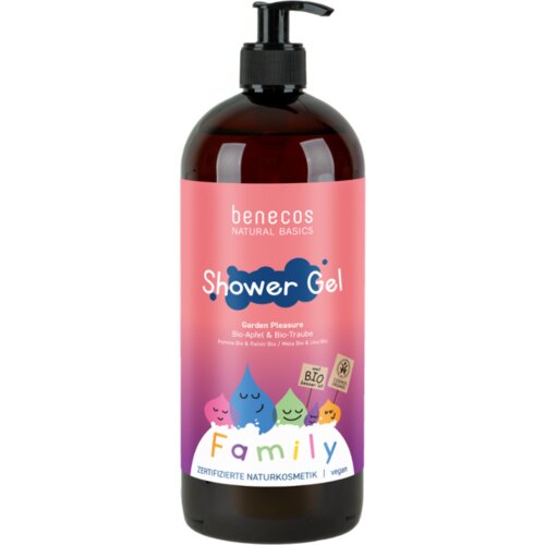 Benecos Family Size Shower Gel Garden Pleasure - 950 ml Slike