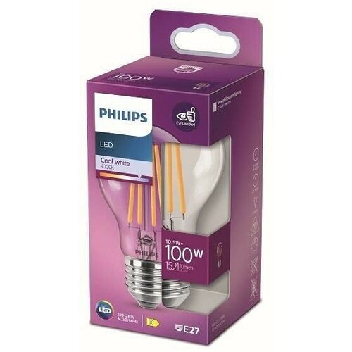 Philips LED SIJALICA FILAMENT E27 10.5W NW 4000K Cene
