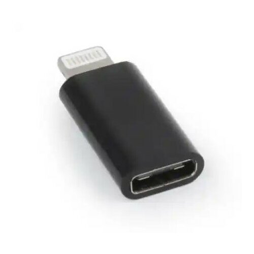 Adapter USB lightning - Tip C Gembird A-USB-CF8PM-01 black Slike