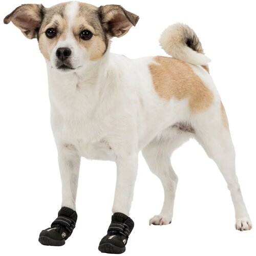 Trixie čizmice za pse Walker Active Crna Slike