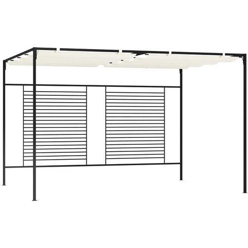  Sjenica s pomičnim krovom 3 x 4 x 2,3 m krem 180 g/m&sup2; Cijene
