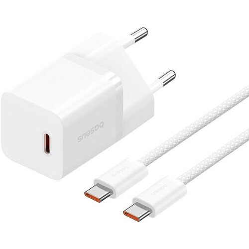 Baseus P10110902213-01 USB-C GaN5 mini 30W mains charger White Cijene