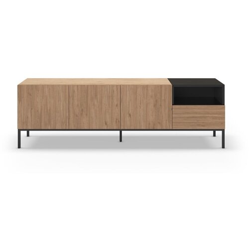 Marckeric TV omarica v naravni barvi 180x55 cm Cailin – Cene