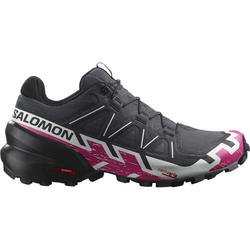 Salomon speedcross 6 w, ženske patike za trail trčanje, crna L41743000 Slike