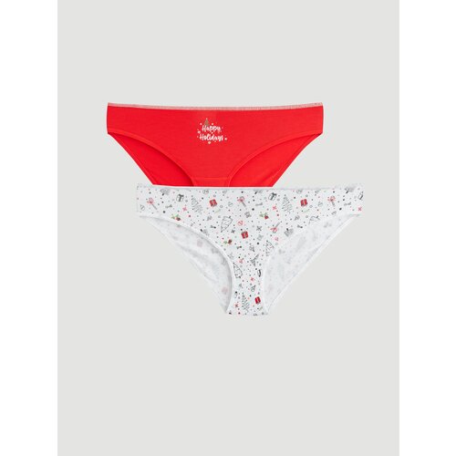 LC Waikiki 2-Pack Christmas Themed Bikini Briefs Slike