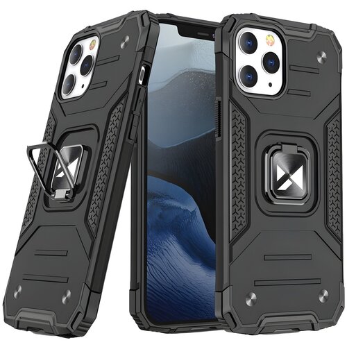  Futrola Wozinsky Ring Armor za Apple iPhone 12 Pro Max - Crna KP8909 Cene