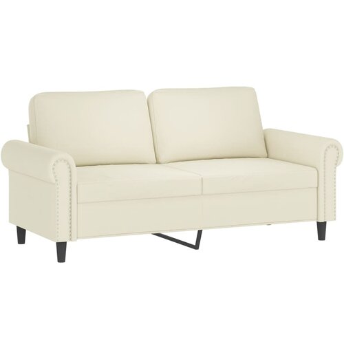 vidaXL Dvosjed krem 140 cm baršunasti Cijene