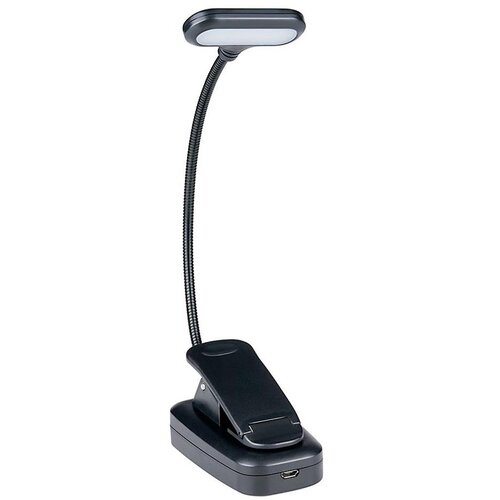 Grundig Punjiva stona lampa sa kopčom LED/5V 400 mAh crna Slike