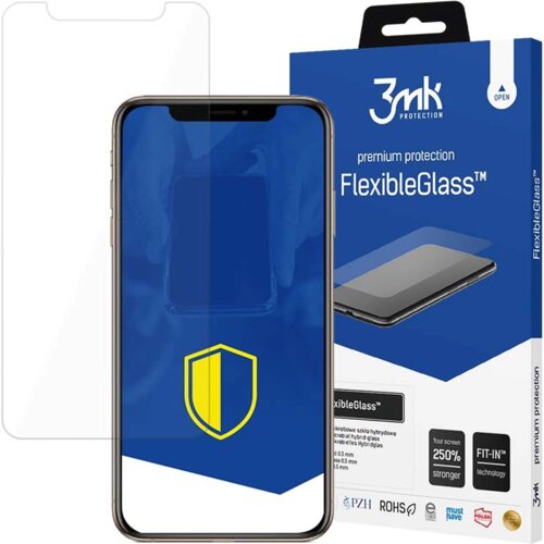 3mk Zaštitno hibridno staklo FlexibleGlass za Apple iPhone XS Max/iPhone 11 Pro Max - Prozirna Cene