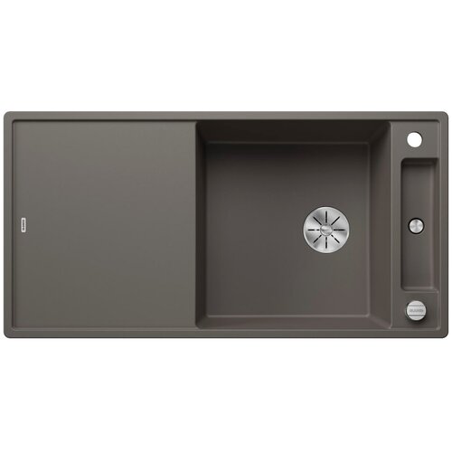 Blanco sudoper AXIA III XL 6 S InFino SILGRANIT VULKAN SIVA, drvena daska, s dalj. upr. Cijene