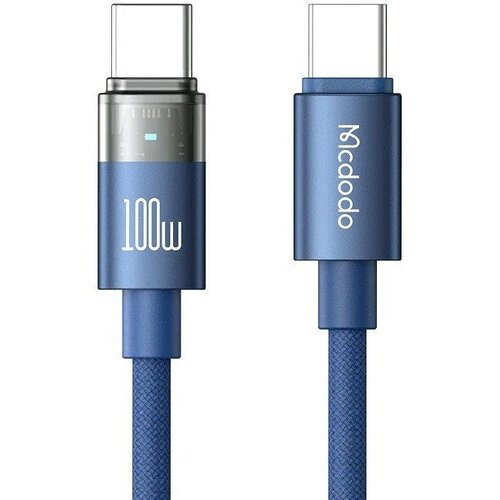 McDodo CA-5586 Kabl 100W TIP-C na TIP-C, DUŽINA 1,2m PLAVI Slike