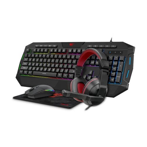 Havit GAMENOTE KB675CM Gaming set 4u1 slušalice + tipkovnica + miš + podloga za miša Cijene
