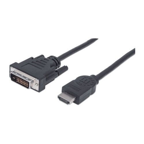 Manhattan 372510 HDMI/M - DVI-D/M 24+1/3m Kabl Cene