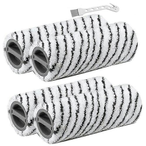 INORCO 4 kosi Stone Roller Brush zdruljivi z deli Fc7 Fc7 Premium Fc5 Fc5 Premium Fc3 akumulatorski istilec tal, (21981886) Slike