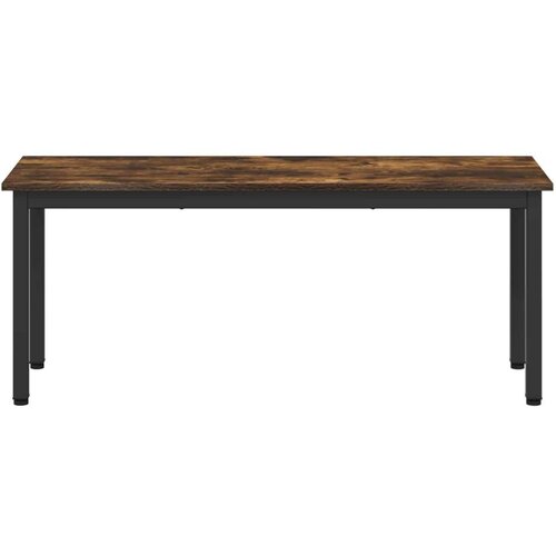  Klupa Dimni hrast 110 x 35 x 45 cm Konstruirano drvo Slike
