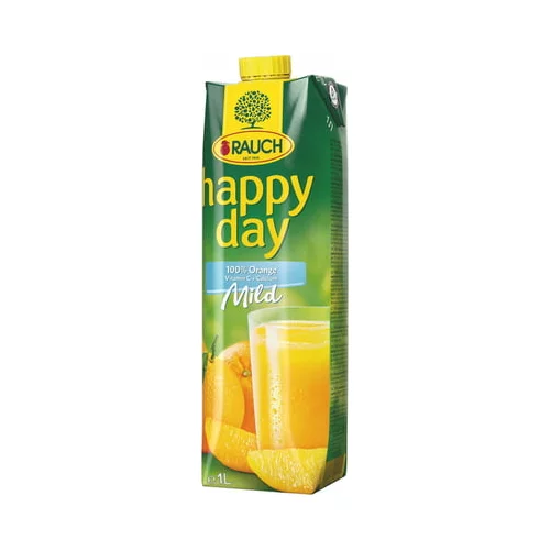 Rauch Happy Day 100% pomarančni sok, Mild + kalcij