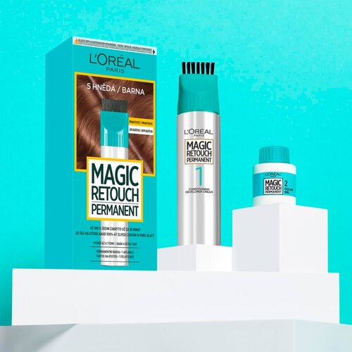 L´Oréal Paris magic retouch permanent barva za lase za barvane lase 18 ml odtenek 6 light brown Cene