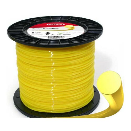 Oregon silk za trimer, yellow roundline 2mm x 520m Cene