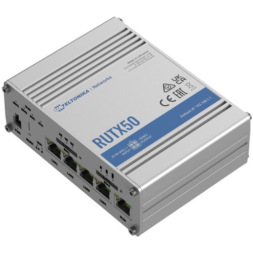 Teltonika RUTX50 wireless router Gigabit Ethernet 5G Stainless steel Cijene