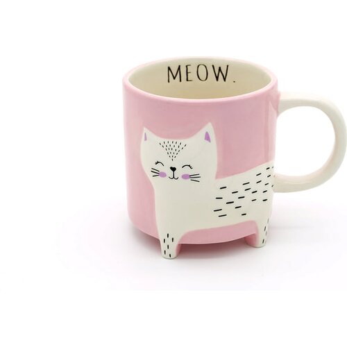 Winkee ljubka skodelica za kavo cute animal - mačka Cene