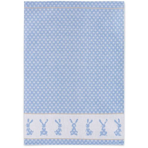 Zwoltex Unisex's Dish Towel Szarak Blue/Pattern Slike