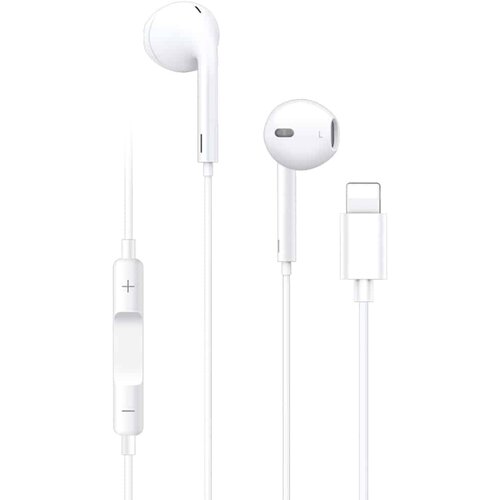 Yesido Stereo slu&scaron;alice (YH-20) - Lightning konektor s mikrofonom 120 cm - Bijele Cijene