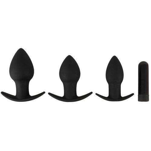 Black Velvets Vibrating Butt Plug Set Cijene