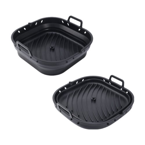 INF Kvadratni 8,5-palčni silikonski pekač Black, (21280363) Slike