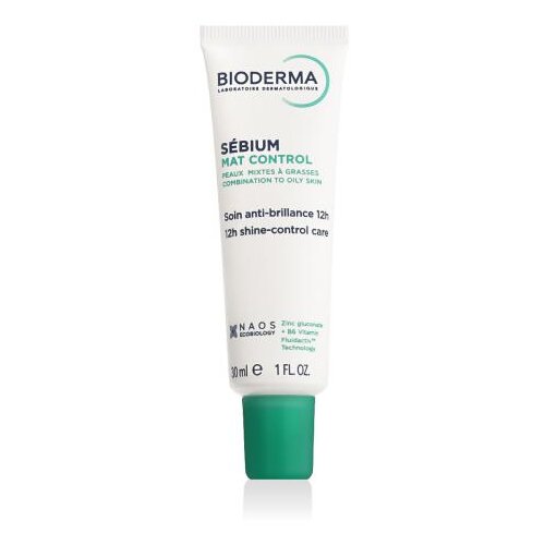 Bioderma S&amp;eacute;bium Mat Control 12h Shine-Control Care matirna krema za obraz 30 ml za ženske Slike