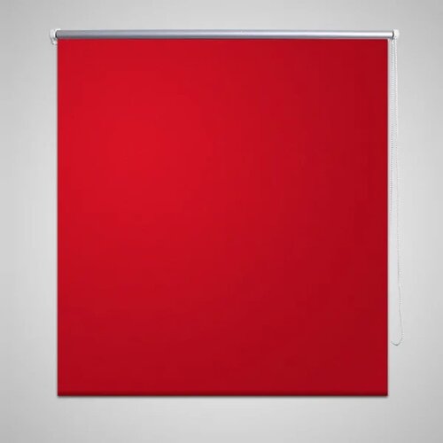 vidaXL Rolo crvena zavjesa za zamračivanje 120 x 230 cm Cijene