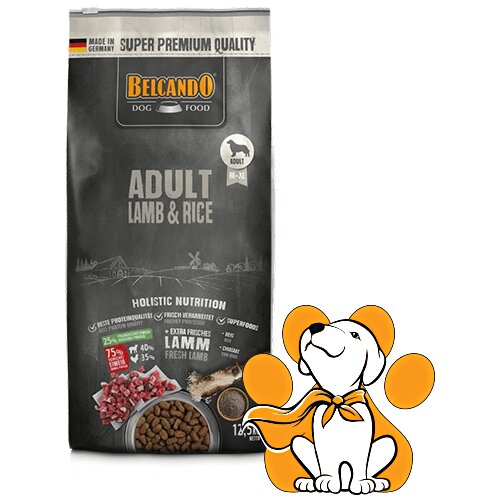 Belcando adult Lamb & Rice 12,5kg, Granule za Odrasle Pse sa Jegnjetinom Cene