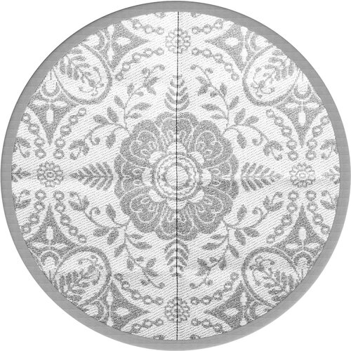 Maison Chic Zunanja Preproga, Rug svetlo siva Ø200 cm PP, (22122673) Cene