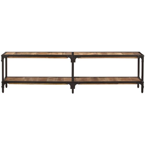 Maison Chic TV omarica - TV stojalo - Televizijska omarica 150x30x41 cm trden mangov les, (21699489) Slike