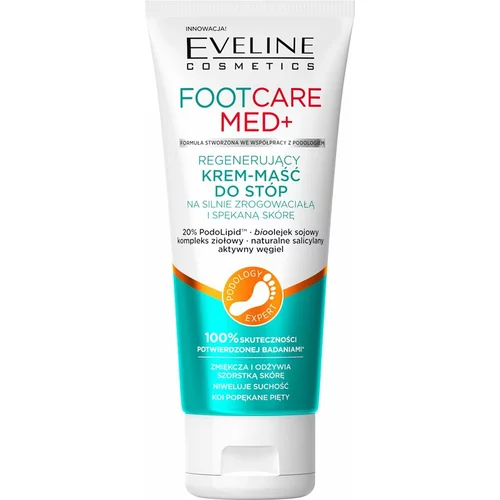 Eveline Cosmetics Foot Care Med omekšavajuće krema za noge za rožnatu kožu 100 ml