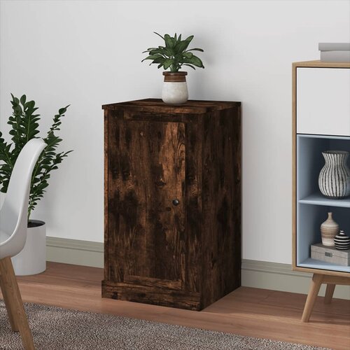 VidaXL Komoda boja dimljenog hrasta 37 5x35 5x67 5cm konstruirano drvo Slike