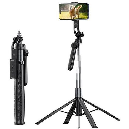  Stativ Tripod Wireless + Selfie Stick REMAX P30 1.8m crni Cene